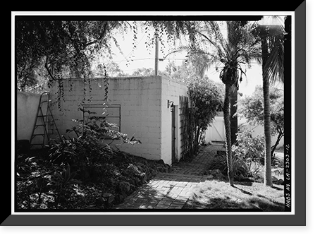 Glenn & Ida May Moore Rowhouse, 6126 Paseo Delicias, Rancho Santa Fe, San Diego County, CA - 12, Historic Reproduction