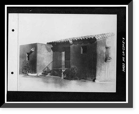 Rancho Santa Fe Civic Center, Rancho Santa Fe, San Diego County, CA - 8, Historic Reproduction
