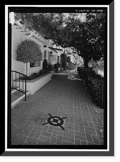 La Morada, 5951 Lineade Cielo, Rancho Santa Fe, San Diego County, CA - 2 Classic, Vintage Print