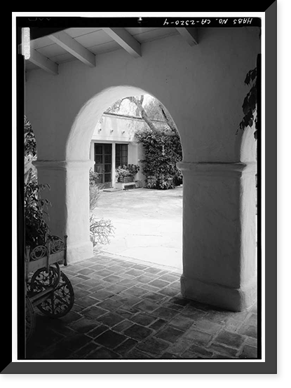 Shaffer-Sherman House, 5610 La Crescenta, Rancho Santa Fe, San Diego County, CA - 4 Classic, Vintage Wall Art