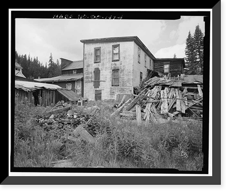Stark Brothers Mercantile Company & Home Comfort Hotel, North side, West Main Street, Saint Elmo (historical), Chaffee County, CO - 4, Antique Poster