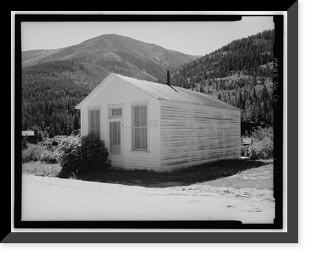 Root-Greenstreet House, 21980 Gunnison Avenue, Saint Elmo (historical), Chaffee County, CO, Historic Print