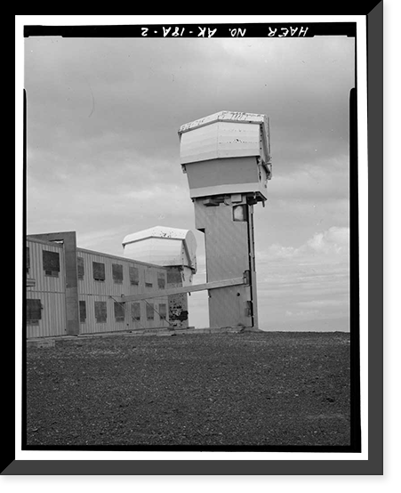Nike Hercules Missile Battery Summit Site, Battery Control Administration & Barracks Building, Anchorage, Anchorage, AK - 2, Vintage Poster