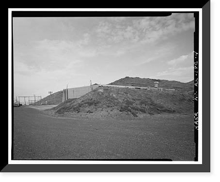 Nike Hercules Missile Battery Summit Site, Missile Launch, Anchorage, Anchorage, AK - 4, Vintage Print