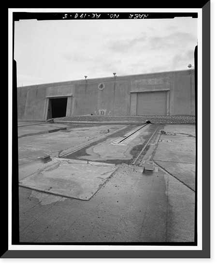 Nike Hercules Missile Battery Summit Site, Missile Launch, Anchorage, Anchorage, AK - 5, Vintage Print