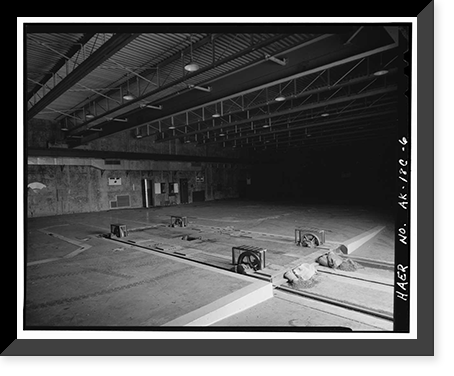 Nike Hercules Missile Battery Summit Site, Missile Launch, Anchorage, Anchorage, AK - 6, Antique Print