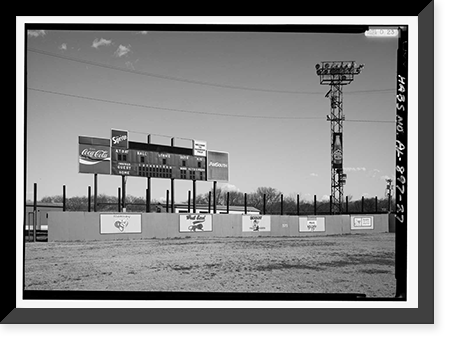 Rickwood Field, 1137 Second Avenue West, Birmingham, Jefferson County, AL - 27, Antique Print