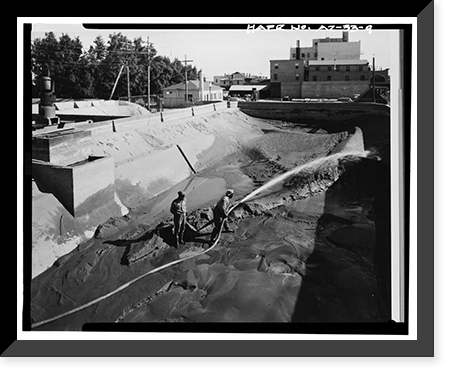 Yuma Main Street Water Treatment Plant, Jones Street at foot of Main Street, Yuma, Yuma County, AZ - 9, Vintage Wall Art
