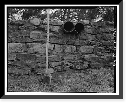 Grand Canyon National Park Roads, Village Loop Retaining No. 1, Grand Canyon Village, Coconino County, AZ - 4 Classic, Vintage Wall Art