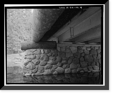 El Capitan Bridge, Spanning Merced River on El Capitan crossover road, Yosemite Village, Mariposa County, CA - 9 Classic, Vintage Wall Art