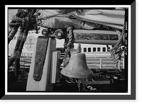 Schooner C.A. THAYER, Hyde Street Pier, San Francisco, San Francisco County, CA - 14, Vintage Poster