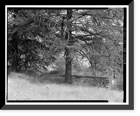Historic Framed Print, Santa Ana River Hydroelectric System, Redlands vicinity, San Bernardino County, CA - 5,  17-7/8" x 21-7/8"