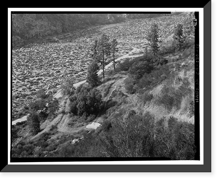 Santa Ana River Hydroelectric System, Redlands vicinity, San Bernardino County, CA - 13, Antique Poster