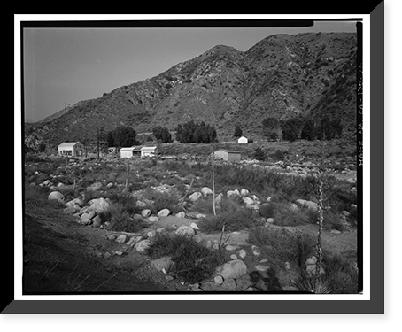 Santa Ana River Hydroelectric System, Redlands vicinity, San Bernardino County, CA - 29, Vintage Poster