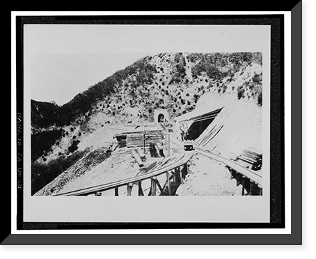 Santa Ana River Hydroelectric System, Redlands vicinity, San Bernardino County, CA - 31, Vintage Wall Art