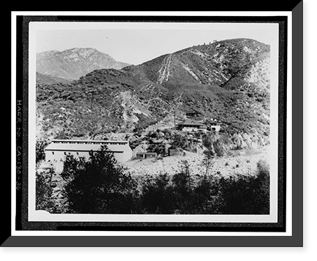 Santa Ana River Hydroelectric System, Redlands vicinity, San Bernardino County, CA - 36, Vintage Poster