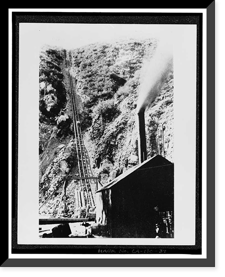 Santa Ana River Hydroelectric System, Redlands vicinity, San Bernardino County, CA - 37, Vintage Print