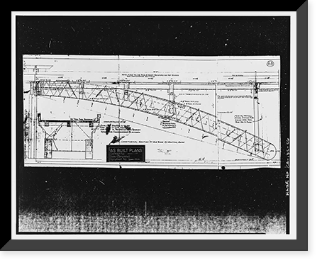 Parks Bar Bridge, Spanning Yuba River at State Highway 20, Smartville vicinity, Yuba County, CA - 26, Antique Poster