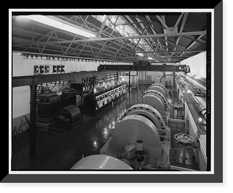 Santa Ana River Hydroelectric System, SAR-1 Powerhouse, Redlands vicinity, San Bernardino County, CA - 11, Vintage Wall Art