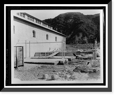 Santa Ana River Hydroelectric System, SAR-1 Powerhouse, Redlands vicinity, San Bernardino County, CA - 34, Antique Print