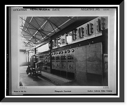 Santa Ana River Hydroelectric System, SAR-1 Powerhouse, Redlands vicinity, San Bernardino County, CA - 41, Historic Reproduction