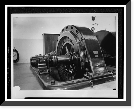 Santa Ana River Hydroelectric System, SAR-1 Powerhouse, Redlands vicinity, San Bernardino County, CA - 51, Antique Print