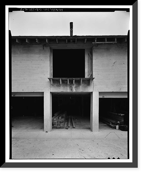 Santa Ana River Hydroelectric System, SAR-1 Stable, Redlands vicinity, San Bernardino County, CA - 5, Historic Print