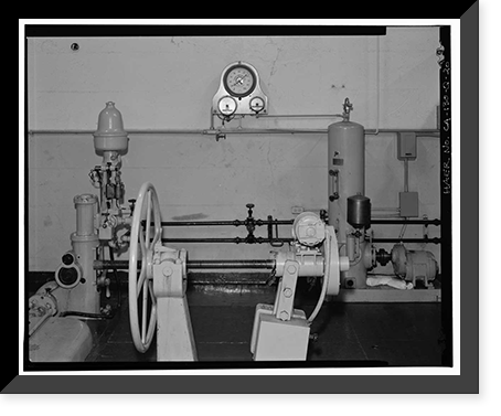 Santa Ana River Hydroelectric System, SAR-2 Powerhouse, Redlands vicinity, San Bernardino County, CA - 20, Historic Print