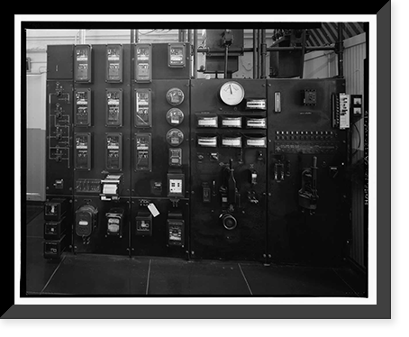 Santa Ana River Hydroelectric System, SAR-3 Powerhouse, San Bernardino National Forest, Redlands vicinity, San Bernardino County, CA - 14, Historic Print