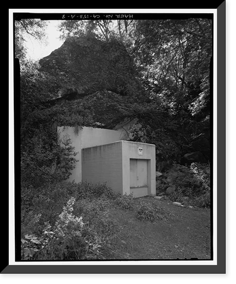 Salinas River Project, Cuesta Tunnel, Southeast of U.S. 101, San Luis Obispo vicinity, San Luis Obispo County, CA - 8, Vintage Print