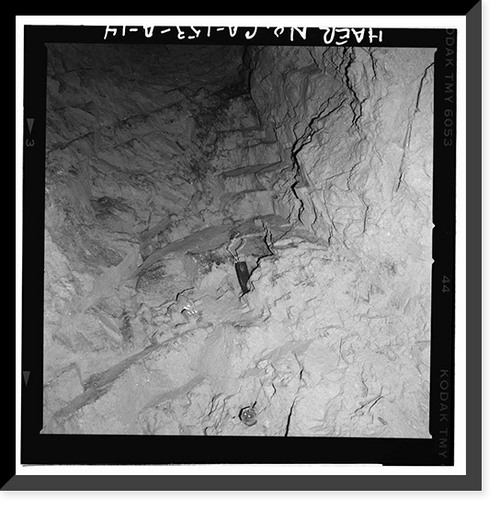 Salinas River Project, Cuesta Tunnel, Southeast of U.S. 101, San Luis Obispo vicinity, San Luis Obispo County, CA - 14, Historic Print