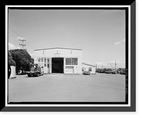 Interurban Electric Railway Bridge Yard Shop, Interstate 80 at Alameda County Postmile 2.0, Oakland vicinity, Alameda County, CA - 3, Vintage Print