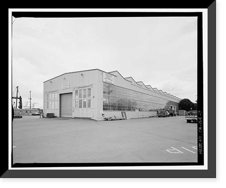 Interurban Electric Railway Bridge Yard Shop, Interstate 80 at Alameda County Postmile 2.0, Oakland vicinity, Alameda County, CA - 7 Classic, Antique Print