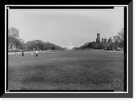 National Mall & Monument Grounds, Washington, District of Columbia, DC - 12, Vintage Print