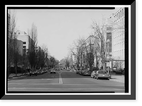 Historic Framed Print, Sixteenth Street, Washington, District of Columbia, DC - 10,  17-7/8" x 21-7/8"