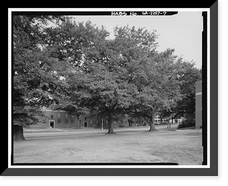Historic Framed Print, Techwood Homes (Public Housing), Bounded by North Avenue, Parker Street, William St, Atlanta, Fulton County, GA - 7,  17-7/8" x 21-7/8"