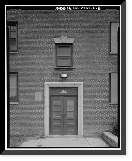 Techwood Homes, Building No. 3, 559 Techwood Drive & 129-135 Merrit Avenue, Atlanta, Fulton County, GA - 8, Vintage Poster