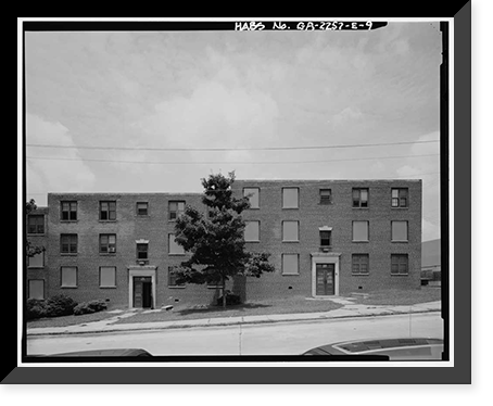 Techwood Homes, Building No. 3, 559 Techwood Drive & 129-135 Merrit Avenue, Atlanta, Fulton County, GA - 9, Antique Wall Art