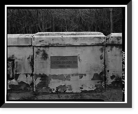 GDOT Bridge No. 027-00268X-00678N, County Road 268-Empress Road span Piscola Creek, Quitman vicinity, Brooks County, GA - 5 Classic, Vintage Print