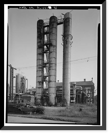 Thomas By-Product Coke Works, 1200 Tenth Street West, Thomas, Jefferson County, AL - 95, Antique Wall Art