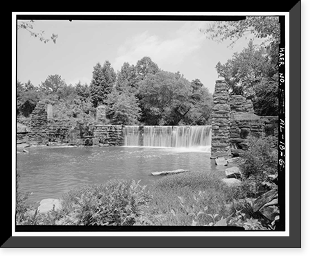 Boshell's Mill, Lost Creek at Alabama Route 124, 1.7 miles South o, Townley, Walker County, AL - 6 Classic, Antique Poster