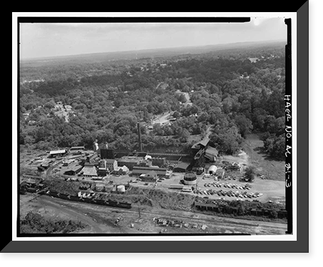 Historic Framed Print, Empire Coke Plant, Holt Road, Holt, Tuscaloosa County, AL - 3,  17-7/8" x 21-7/8"