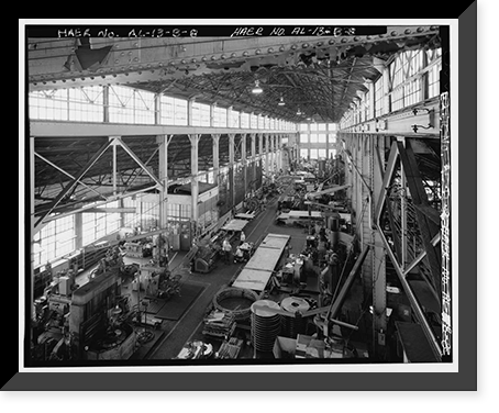 Hardie-Tynes Manufacturing Company, Machine Shop, 800 Twenty-eighth Street, North, Birmingham, Jefferson County, AL - 8, Antique Poster