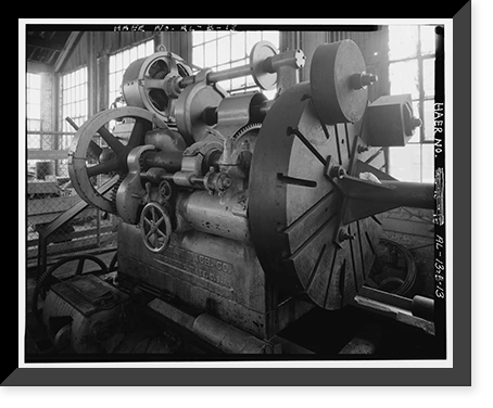 Hardie-Tynes Manufacturing Company, Machine Shop, 800 Twenty-eighth Street, North, Birmingham, Jefferson County, AL - 13, Antique Print