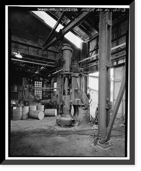 Hardie-Tynes Manufacturing Company, Smith Shop, 800 Twenty-eighth Street, North, Birmingham, Jefferson County, AL - 3, Historic Reproduction