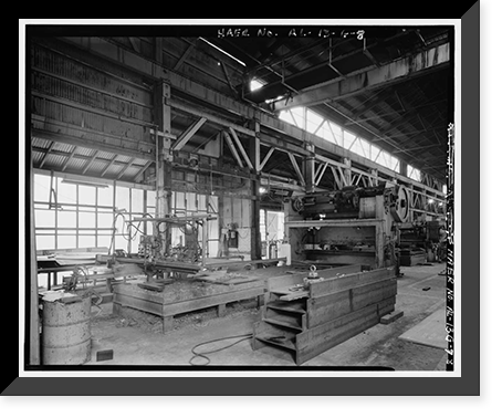 Hardie-Tynes Manufacturing Company, Fabrication Shop, 800 Twenty-eighth Street, North, Birmingham, Jefferson County, AL - 8, Historic Reproduction