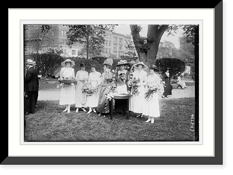 Antique Photo Print - Helen Satterlee, Marie Meycer, Mrs (1)