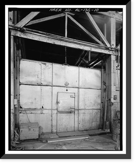 Hardie-Tynes Manufacturing Company, Fabrication Shop, 800 Twenty-eighth Street, North, Birmingham, Jefferson County, AL - 10, Historic Reproduction