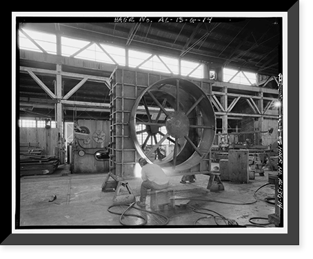 Hardie-Tynes Manufacturing Company, Fabrication Shop, 800 Twenty-eighth Street, North, Birmingham, Jefferson County, AL - 14, Historic Reproduction