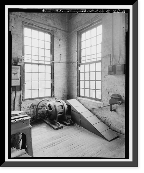Hardie-Tynes Manufacturing Company, Pattern Shop, 800 Twenty-eighth Street, North, Birmingham, Jefferson County, AL - 8, Antique Print